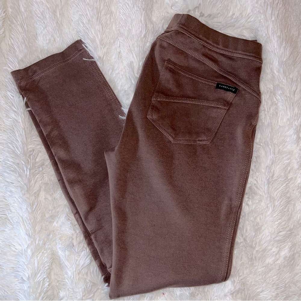Anthropologie Sanctuary Brown/Mocha Legging Pants Size Medium